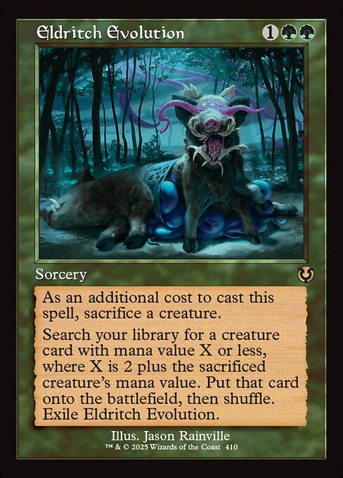 Eldritch Evolution XINR-410 Rare Excellent Englisch Foil