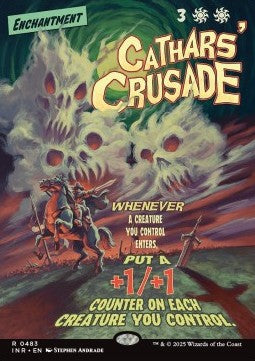 Cathars' Crusade XINR-483 Rare Near Mint Englisch
