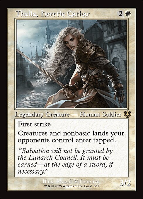 Thalia, Heretic Cathar XINR-351 Rare Excellent Englisch