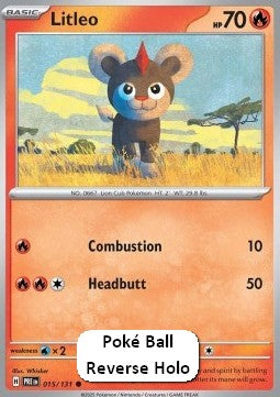 Leufeo xPRE-015 Common Near Mint Deutsch Reverse Holo