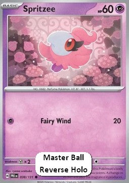 Parfi xPRE-038 Common Near Mint Deutsch Reverse Holo