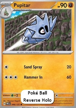 Pupitar xPRE-048 Common Excellent Deutsch Reverse Holo
