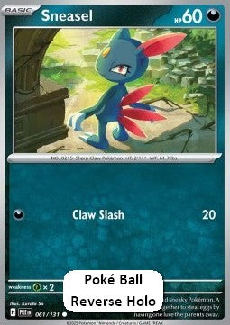 Sniebel xPRE-061 Common Near Mint Deutsch Reverse Holo