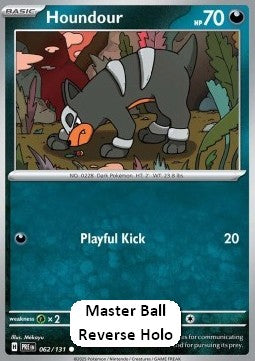Hunduster xPRE-062 Common Near Mint Deutsch Reverse Holo