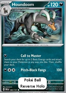 Hundemon xPRE-063 Common Near Mint Deutsch Reverse Holo