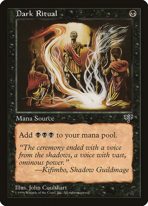Dark Ritual MIR- Common Played Englisch