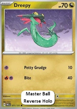 Grolldra xPRE-071 Common Near Mint Deutsch Reverse Holo