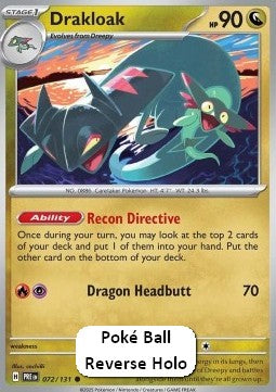 Phandra xPRE-072 Common Near Mint Deutsch Reverse Holo