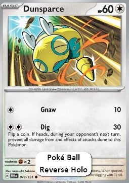 Dummisel xPRE-079 Common Near Mint Deutsch Reverse Holo