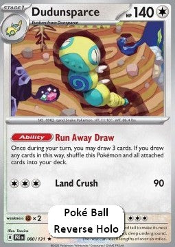 Dummimisel xPRE-080 Rare Near Mint Deutsch Reverse Holo