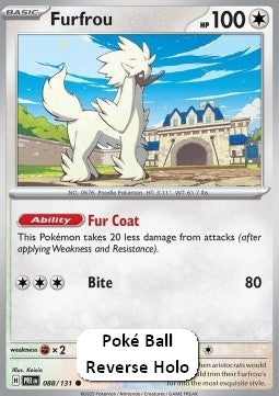 Coiffwaff xPRE-088 Common Near Mint Deutsch Reverse Holo