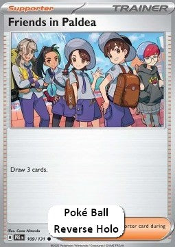 Freunde aus Paldea xPRE-109 Common Near Mint Deutsch Reverse Holo