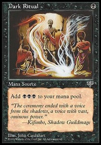 Dark Ritual MIR- Common Excellent Englisch