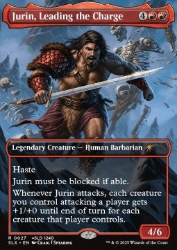 Jurin, Leading the Charge SLX-27 Rare Near Mint Englisch