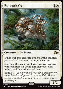 Bulwark Ox DFT-7 Rare Excellent Englisch