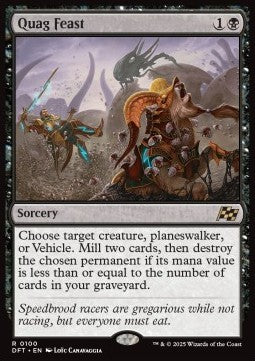 Quag Feast DFT-100 Rare Near Mint Englisch