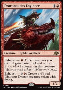 Draconautics Engineer DFT-121 Rare Near Mint Englisch