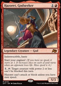 Hazoret die Gottessucherin DFT-133 Mythic Near Mint Deutsch