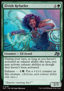 Elvish Refueler DFT-161 Uncommon Near Mint Englisch