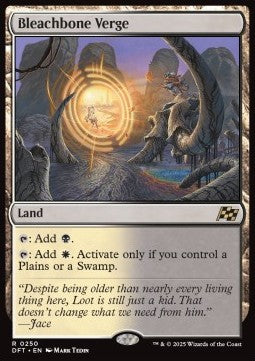 Bleachbone Verge DFT-250 Rare Near Mint Englisch Foil