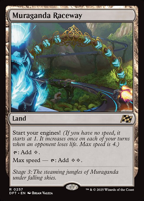 Muraganda Raceway DFT-257 Rare Near Mint Englisch Foil