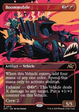 Boommobile XDFT-310 Rare Near Mint Englisch