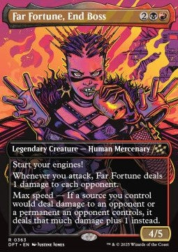 Far Fortune, End Boss DFTX-363 Rare Near Mint Englisch