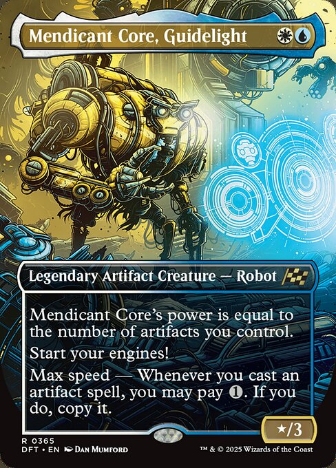 Mendicant Core, Guidelight DFTX-365 Rare Near Mint Englisch Foil
