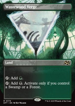 Wastewood Verge XDFT-374 Rare Near Mint Englisch Foil