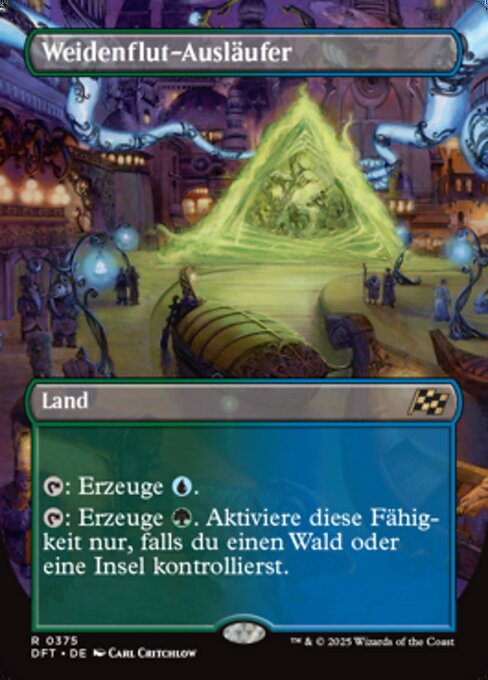 Weidenflut-Ausläufer XDFT-375 Rare Near Mint Deutsch Foil