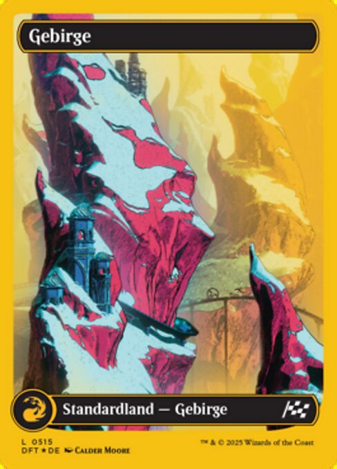 Gebirge (V.2) DFTFP-515 Land Near Mint Deutsch Foil