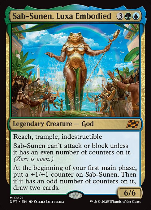 Sab-Sunen, Luxa Embodied DFT-221 Mythic Near Mint Englisch Foil
