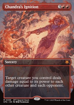 Chandra's Ignition SPG-89 Mythic Near Mint Englisch
