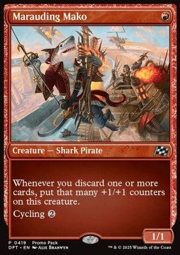 Marauding Mako PDFT-419 Uncommon Near Mint Englisch