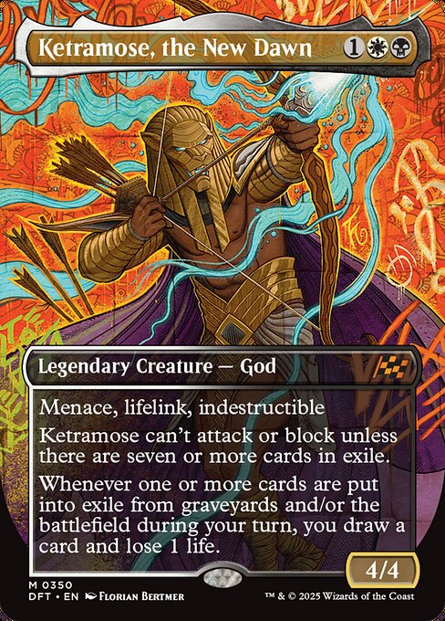 Ketramose, the New Dawn XDFT-350 Mythic Near Mint Englisch