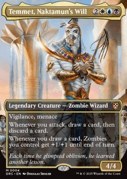 Temmet, Naktamun's Will DRC-4 Mythic Near Mint Englisch Foil