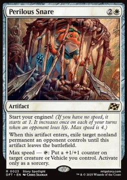 Perilous Snare DFT-23 Rare Excellent Englisch Foil