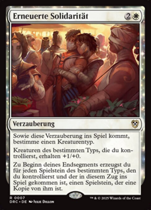Erneuerte Solidarität DRC-7 Rare Near Mint Deutsch