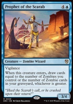 Prophet of the Scarab DRC-9 Rare Near Mint Englisch