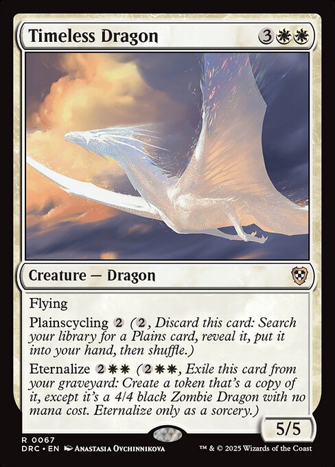 Timeless Dragon DRC-67 Rare Near Mint Englisch