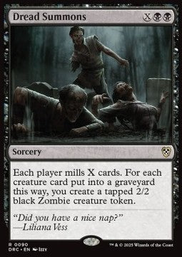 Dread Summons DRC-90 Rare Near Mint Englisch