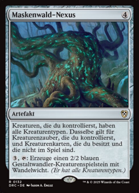 Maskenwald-Nexus DRC-132 Rare Near Mint Deutsch