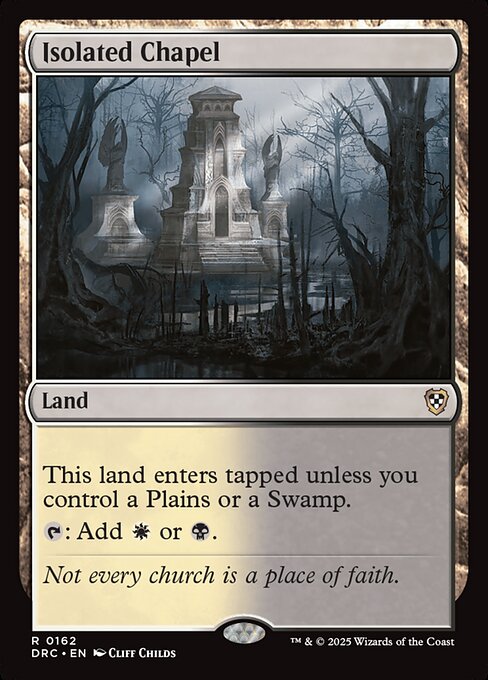 Isolated Chapel DRC-162 Rare Near Mint Englisch