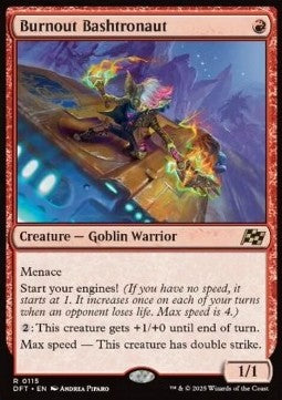 Burnout Bashtronaut DFT-115 Rare Excellent Englisch