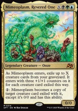 Mimeoplasm, Revered One DFT-214 Mythic Near Mint Englisch