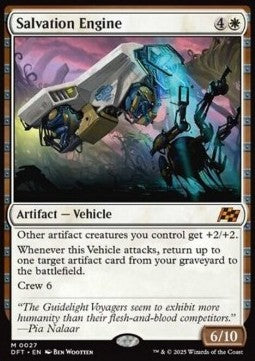 Salvation Engine DFT-27 Mythic Near Mint Englisch Foil