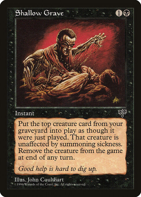 Shallow Grave MIR- Rare Good Englisch