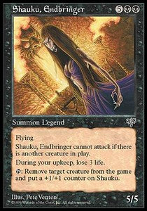 Shauku, Endbringer MIR- Rare Light Played Englisch