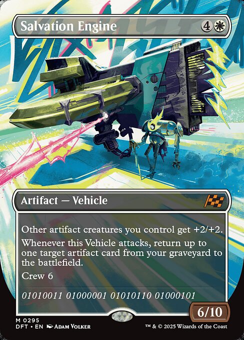 Salvation Engine XDFT-295 Mythic Near Mint Englisch Foil