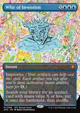 Whir of Invention (V.1) SPG-86 Mythic Near Mint Englisch Foil